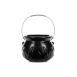 Cauldron Pot bucket, 18x13.5cm, black Cauldron Pot bucket, 18x13.5cm, black