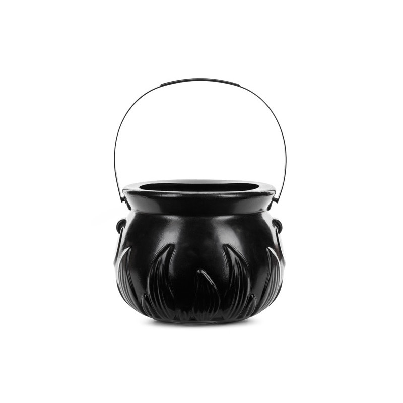 Cauldron Pot bucket, 18x13.5cm, black Cauldron Pot bucket, 18x13.5cm, black