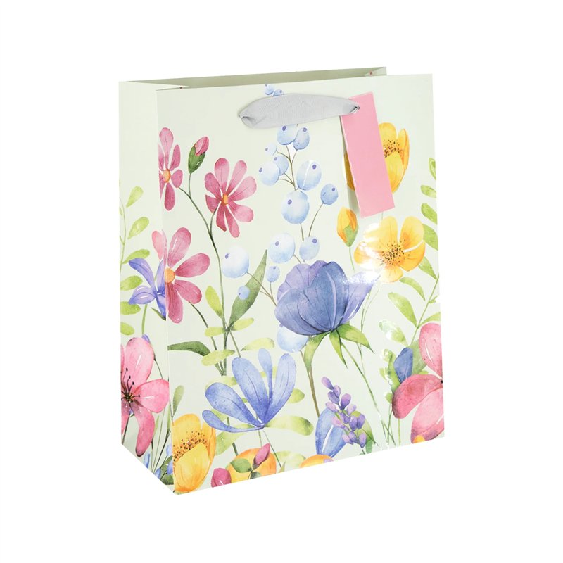 Gavepose Vildblomster- Sommereng 42x32x11,5 cm – Sommerlig elegance Gavepose Vildblomster- Sommereng 42x32x11,5 cm – Sommerlig elegance
