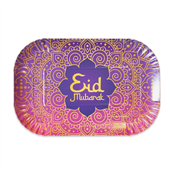 2 stk. Eid Mubarak Serveringsfade – 20 x 30 cm 2 stk. Eid Mubarak Serveringsfade – 20 x 30 cm