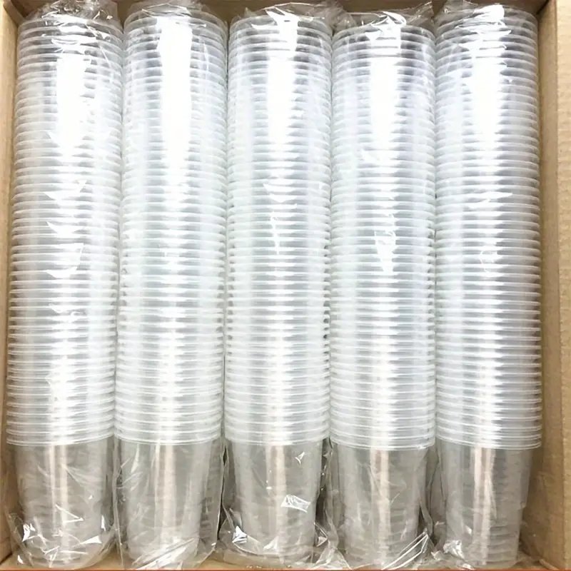 1000 stk. Genbrugelige Plastikglas 400 ml Transparent – Sikker stil til fest og picnic 1000 stk. Genbrugelige Plastikglas 400 ml Transparent – Sikker stil til fest og picnic