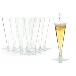 160 stk. Champagneglas i Krystallinsk Design - Genbrugelige og Elegante for Enhver Fest 160 stk. Champagneglas i Krystallinsk Design - Genbrugelige og Elegante for Enhver Fest