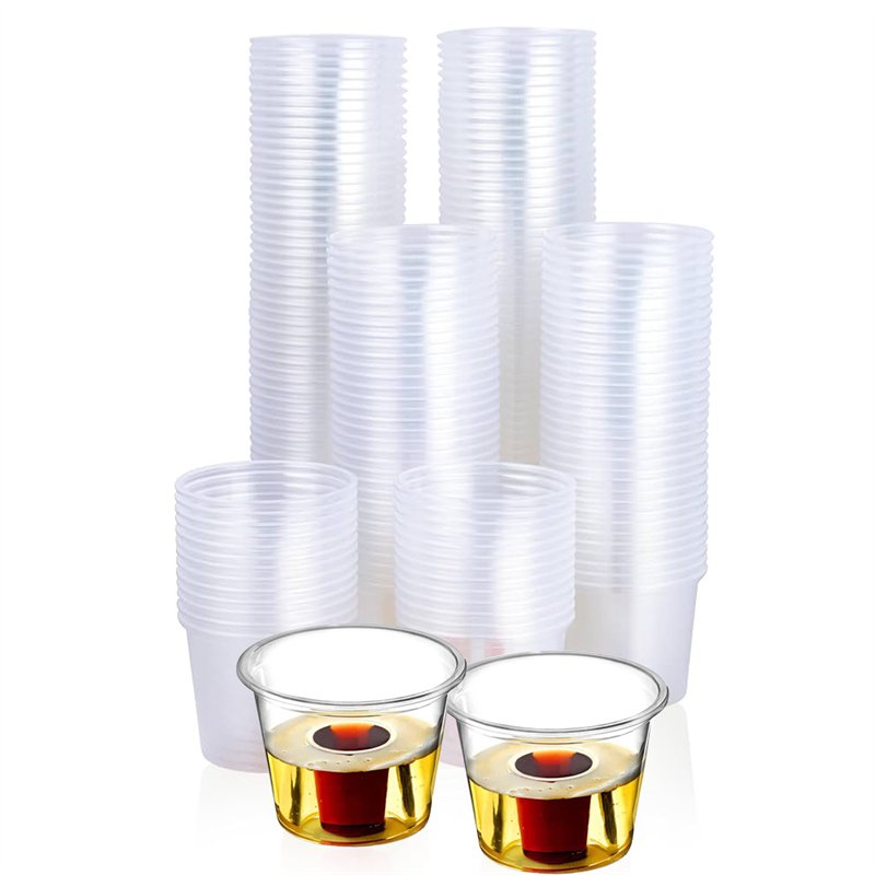1000 stk. Jægerbomb Shotglas Krystalklar – Fest med stil og bæredygtighed!
