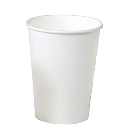 50 stk Kaffebægre Hvid 350 ml – Perfekt til varme drikke, nemme at dekorere