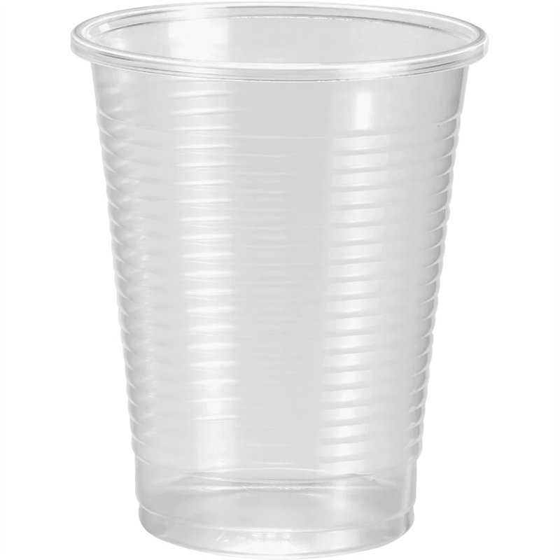 100 stk. Bionedbrydelige Plastglas 200 ml Transparent – 100% komposterbare 100 stk. Bionedbrydelige Plastglas 200 ml Transparent – 100% komposterbare