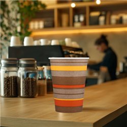 1000 stk Luksus Papkrus Krakow 300ml – Farvestrålende til kaffe eller cappuccino 1000 stk Luksus Papkrus Krakow 300ml – Farvestrålende til kaffe eller cappuccino