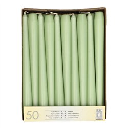 50 stk. Jadegrøn Antiklys 25 cm – Skab ro og elegance til din fest 50 stk. Jadegrøn Antiklys 25 cm – Skab ro og elegance til din fest