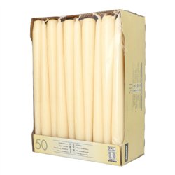 50 stk. Champagnefarvet Stearinlys 25 cm – Solskin og varme til enhver lejlighed 50 stk. Champagnefarvet Stearinlys 25 cm – Solskin og varme til enhver lejlighed