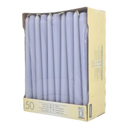 50 stk. Lavendel Stearinlys 25 cm – Tilfør frisk energi til festen 50 stk. Lavendel Stearinlys 25 cm – Tilfør frisk energi til festen