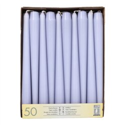 50 stk. Lavendel Stearinlys 25 cm – Tilfør frisk energi til festen 50 stk. Lavendel Stearinlys 25 cm – Tilfør frisk energi til festen