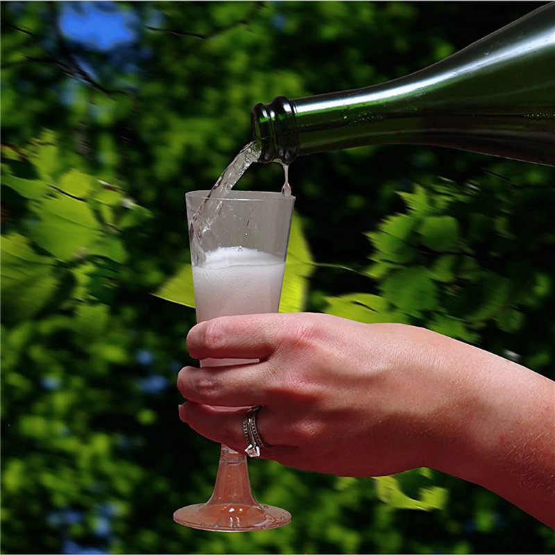 192 stk. Plastik Champagne Glas 150 ml Krystallinsk – Skål i stil til hver fest 192 stk. Plastik Champagne Glas 150 ml Krystallinsk – Skål i stil til hver fest
