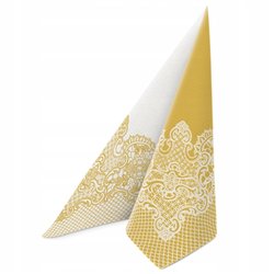 50 stk. Middagsservietter Hvid Airlaid 40x40 cm luksus guld og hvid design – Luksus til festbordet 50 stk. Middagsservietter Hvid Airlaid 40x40 cm luksus guld og hvid design – Luksus til festbordet