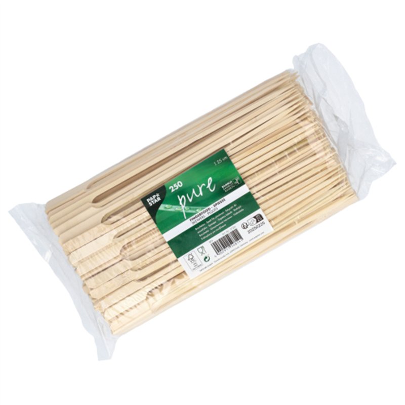 250 stk. Bambusstikker Golf Fingerfood 25 cm 250 stk. Bambusstikker Golf Fingerfood 25 cm