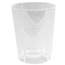 50 stk. Snapseglas i Klar Plast 5cl &ndash; Perfekte til fest med stil og nem oprydning