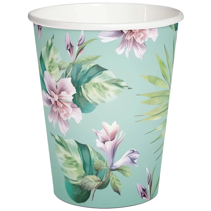 8 stk Papkrus 250 ml - Plastik fri Papkrus Chameleon - Perfekt til fødselsdagsfest 8 stk Papkrus 250 ml - Plastik fri Papkrus Chameleon - Perfekt til fødselsdagsfest