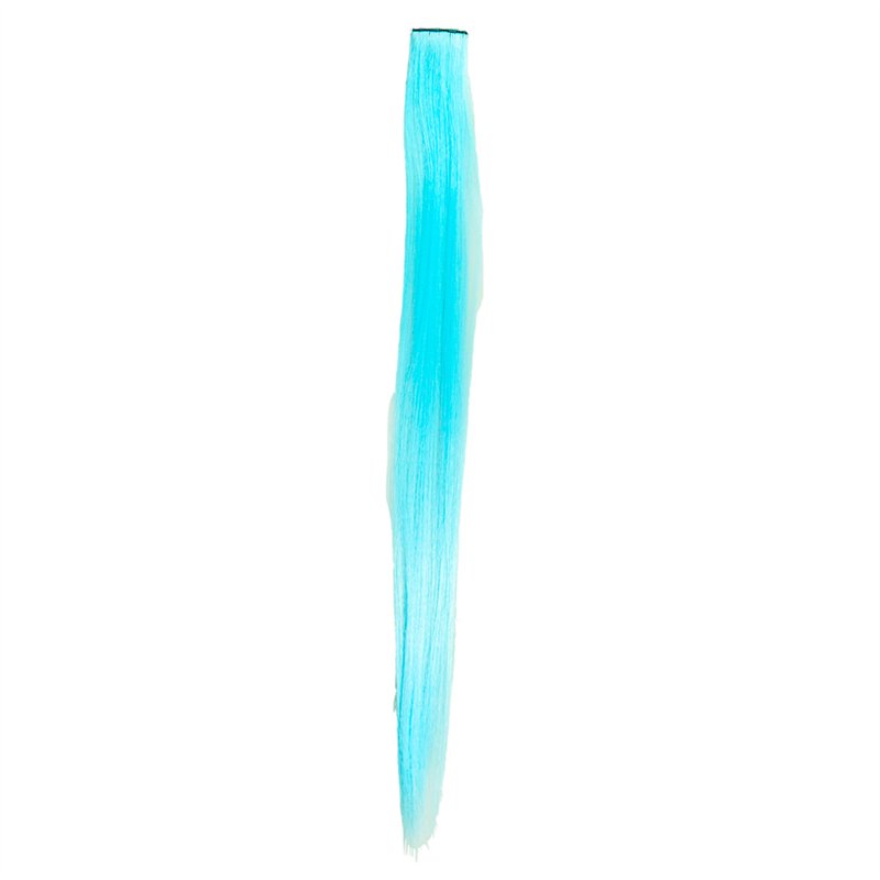 1 stk. Hår Extension Blå 55 cm Selvlysende med Clips – Unik neonglød til festlook 1 stk. Hår Extension Blå 55 cm Selvlysende med Clips – Unik neonglød til festlook