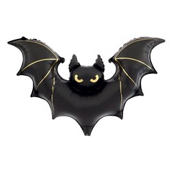 Folieballon Flagermus Sort 85x150 cm Halloween – Unik blikfang til (u)hyggelig fest Folieballon Flagermus Sort 85x150 cm Halloween – Unik blikfang til (u)hyggelig fest