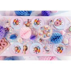 Paper plates Gabby's Dollhouse, mix, 23 cm (1 pkt / 6 pc.) Paper plates Gabby's Dollhouse, mix, 23 cm (1 pkt / 6 pc.)