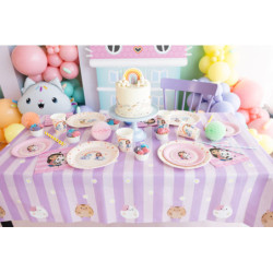 Paper plates Gabby's Dollhouse, mix, 23 cm (1 pkt / 6 pc.) Paper plates Gabby's Dollhouse, mix, 23 cm (1 pkt / 6 pc.)
