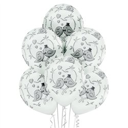 50 stk. Latexballoner Hvide Love Birds 30 cm – Sjov og unik stemning til bryllupsfesten 50 stk. Latexballoner Hvide Love Birds 30 cm – Sjov og unik stemning til bryllupsfesten