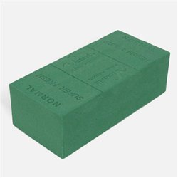 1 stk. Blomsterskum Victoria Grøn 23x11x7,7 cm – Praktisk basis til friske blomsterdekorationer 1 stk. Blomsterskum Victoria Grøn 23x11x7,7 cm – Praktisk basis til friske blomsterdekorationer