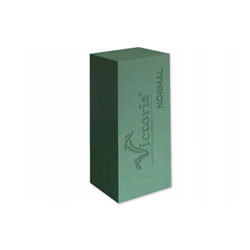 1 stk. Blomsterskum Victoria Grøn 23x11x7,7 cm – Praktisk basis til friske blomsterdekorationer 1 stk. Blomsterskum Victoria Grøn 23x11x7,7 cm – Praktisk basis til friske blomsterdekorationer