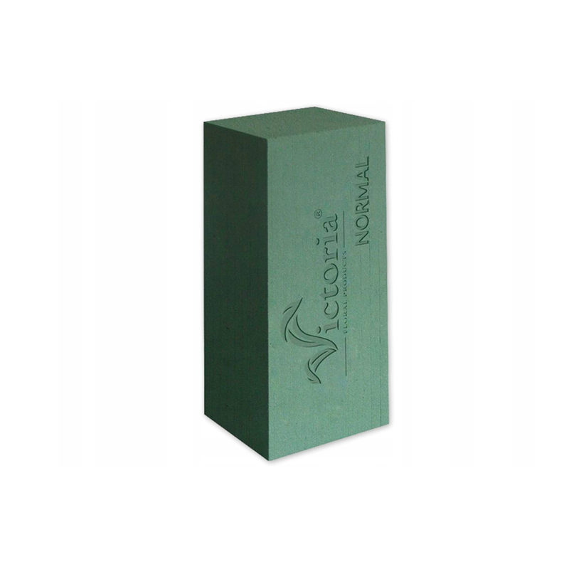 1 stk. Blomsterskum Victoria Grøn 23x11x7,7 cm – Praktisk basis til friske blomsterdekorationer 1 stk. Blomsterskum Victoria Grøn 23x11x7,7 cm – Praktisk basis til friske blomsterdekorationer