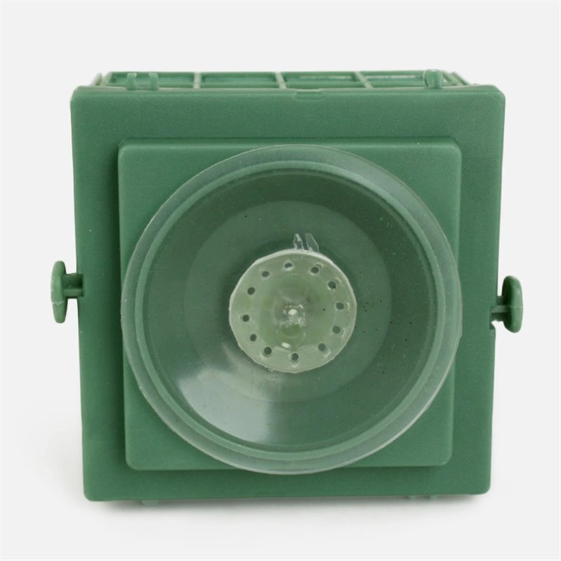 1 stk. Blomsterskum med holder Grøn 11x11x7 cm med gitter – 1 stk. Blomsterskum med holder Grøn 11x11x7 cm med gitter –