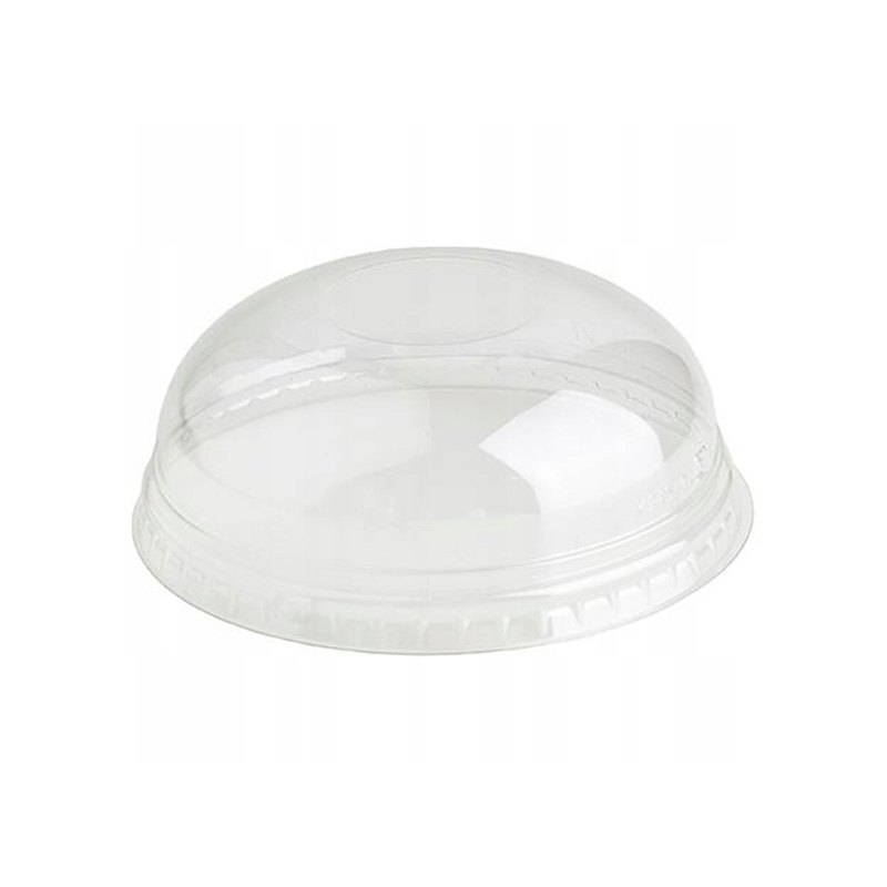50 stk. Kuppellåg Transparent 105 mm til 360 ml isbæger – Eksklusiv og sikker servering