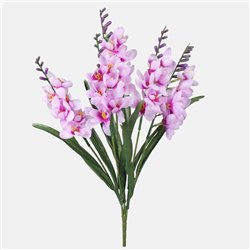 1 stk. Kunstig Freesiabuket Lavendel 51 cm &ndash; Solrig og vedvarende elegance til hjem og fest