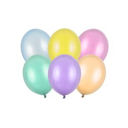 100 stk. Latexballoner Perlemix 9" – Festlig elegance til enhver begivenhed