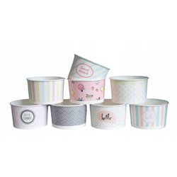 30 stk. Dessert- & Isb&aelig;gre Pastelfarver 350ml &ndash; G&oslash;r dessertserveringen nem og elegant til festen.