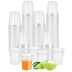 1200 stk. Shotglas i Klar PET 2cl &ndash; Perfekt til festlige anledninger med stil