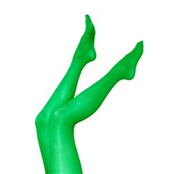 Gr&oslash;n nylon str&oslash;mpebukser 60 DEN onesize &ndash; Festklar komfort & stil til din udkl&aelig;dning