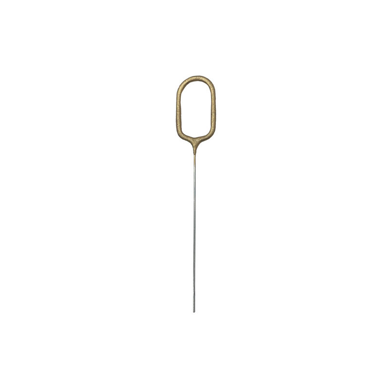 Sparkler Number 0, gold, 15 cm Sparkler Number 0, gold, 15 cm