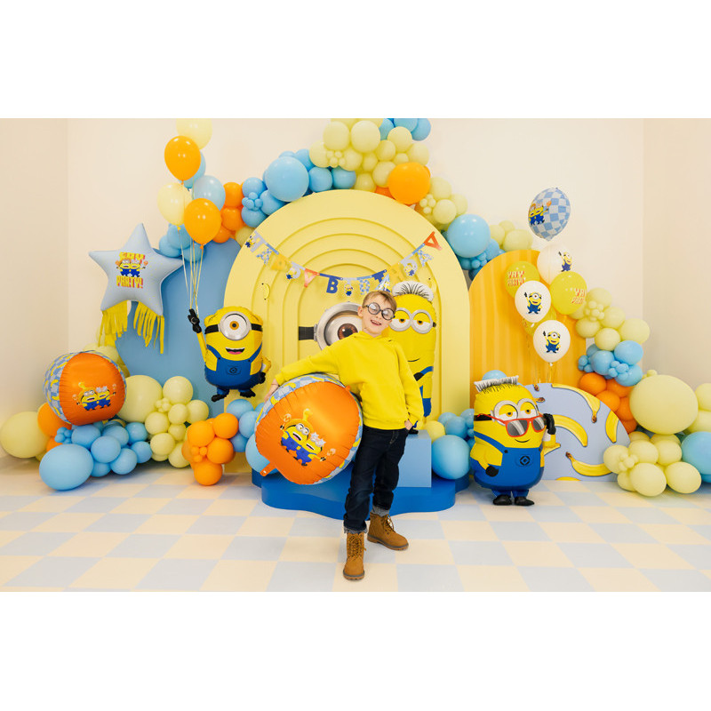Foil balloon Minion Ron, 53x79 cm, mix