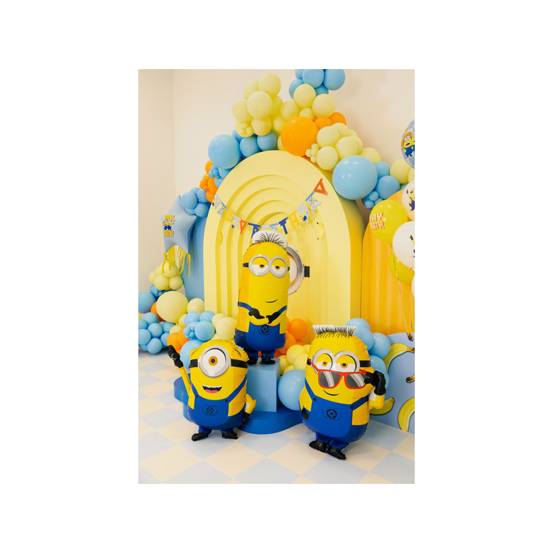 Foil balloon Minion Tim, 40x100 cm, mix Foil balloon Minion Tim, 40x100 cm, mix