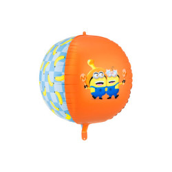 Foil balloon Ball with Minions, 75 cm, mix