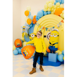 Foil balloon Ball with Minions, 75 cm, mix