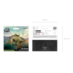 Foil balloon Jurassic World Stegosaurus, 112x51 cm, mix Foil balloon Jurassic World Stegosaurus, 112x51 cm, mix