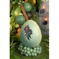 Foil balloon Jurassic World Dinosaur Egg, 48x64 cm, mix