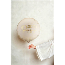 Foil balloon tablet ''Wszystkiego Najlepszego'', 35x35 cm, mix Foil balloon tablet ''Wszystkiego Najlepszego'', 35x35 cm, mix