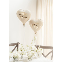 Foil balloons hearts ''Alles Liebe zur Hochzeit'', 45 cm, mix (1 pkt / 2 pc.) Foil balloons hearts ''Alles Liebe zur Hochzeit'', 45 cm, mix (1 pkt / 2 pc.)
