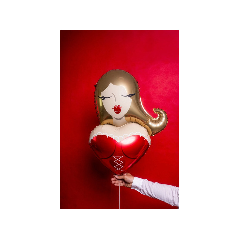 Foil balloon Girl, 57x74.5 cm, mix