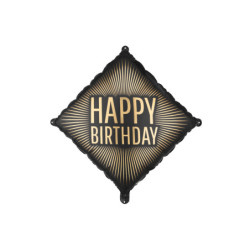 Foil Balloon ''Happy Birthday'', 46x46 cm, mix