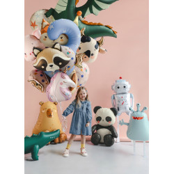 Foil balloon Panda, 68x72 cm, mix Foil balloon Panda, 68x72 cm, mix
