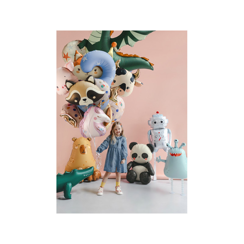 Foil balloon Panda, 68x72 cm, mix Foil balloon Panda, 68x72 cm, mix