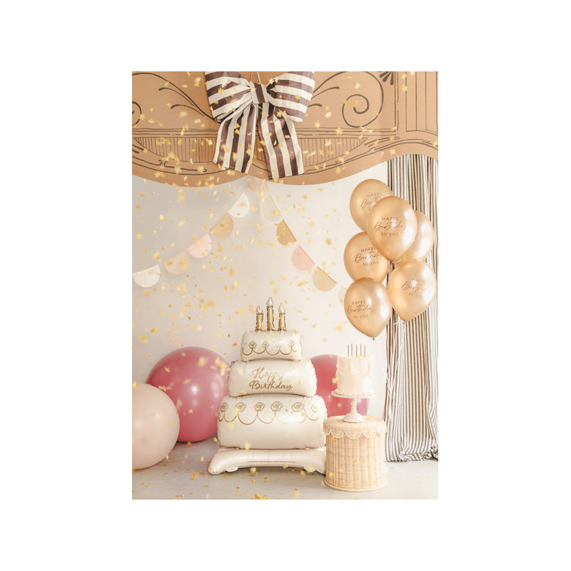 Standing foil balloon Cake, 70x100 cm, mix Standing foil balloon Cake, 70x100 cm, mix