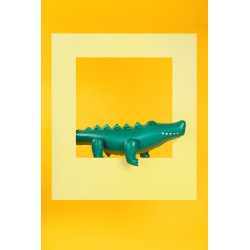 Standing foil balloon Crocodile, 126x36 cm, mix Standing foil balloon Crocodile, 126x36 cm, mix