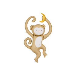 Foil balloon Monkey, 51x88 cm, mix